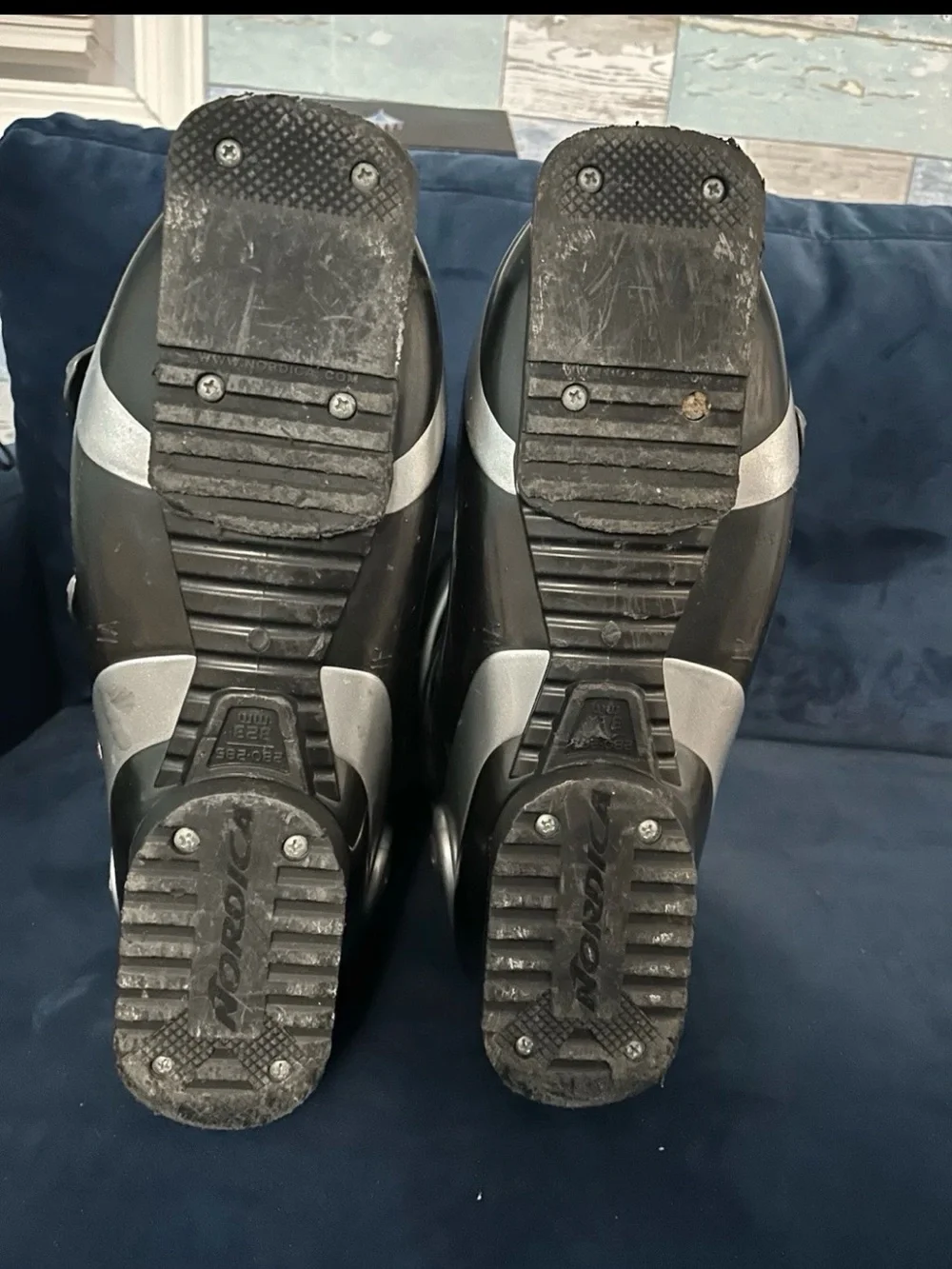 Nordica Gransport Ski Boots Gray Black 323 mm 280-285 Micro Comfort Fit